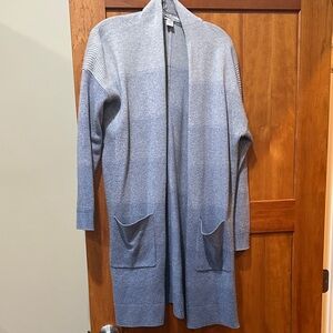 Athleta Women's Blue Open Front Cardigan Sz S